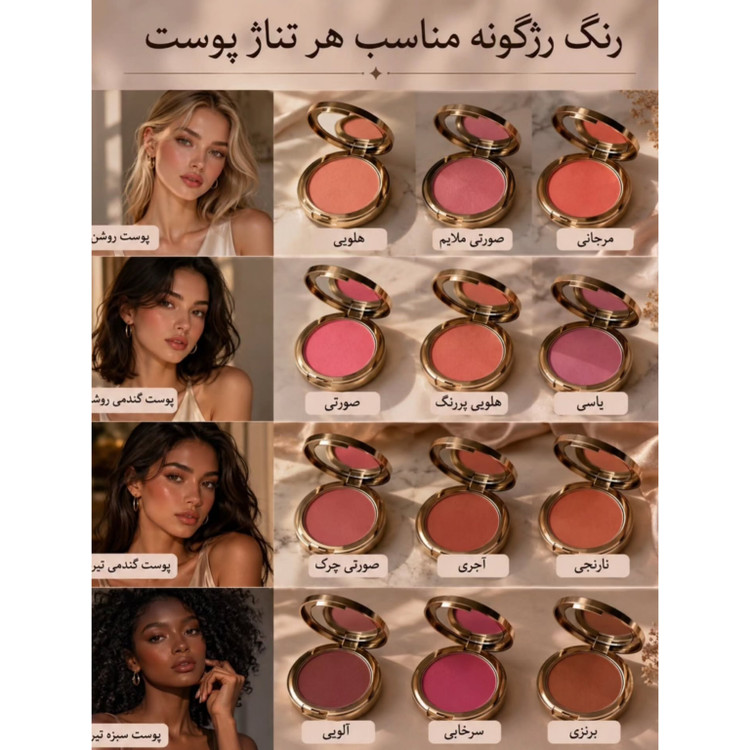 رژگونه مهرونا | خرید رژگونه مهرونا اصل با قیمت مناسب